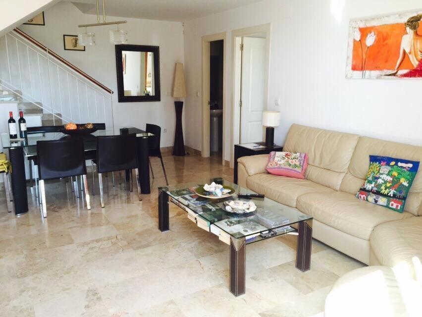 Modern Duplex With Large Panoramic View Terrace Villa Михас Екстериор снимка